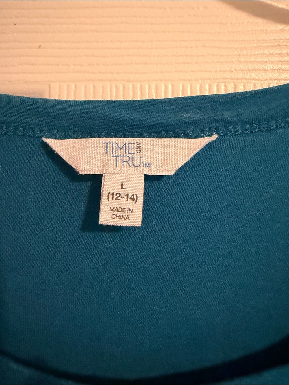 Time and Tru Blue Dress - Picture 3 of 3